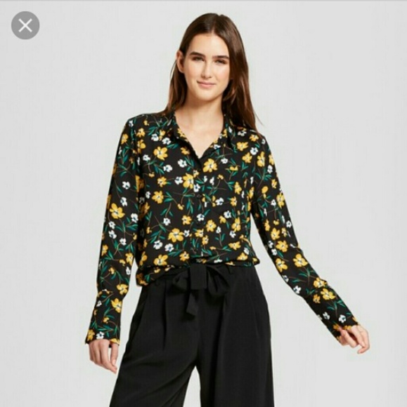 Floral Blouse Medium 